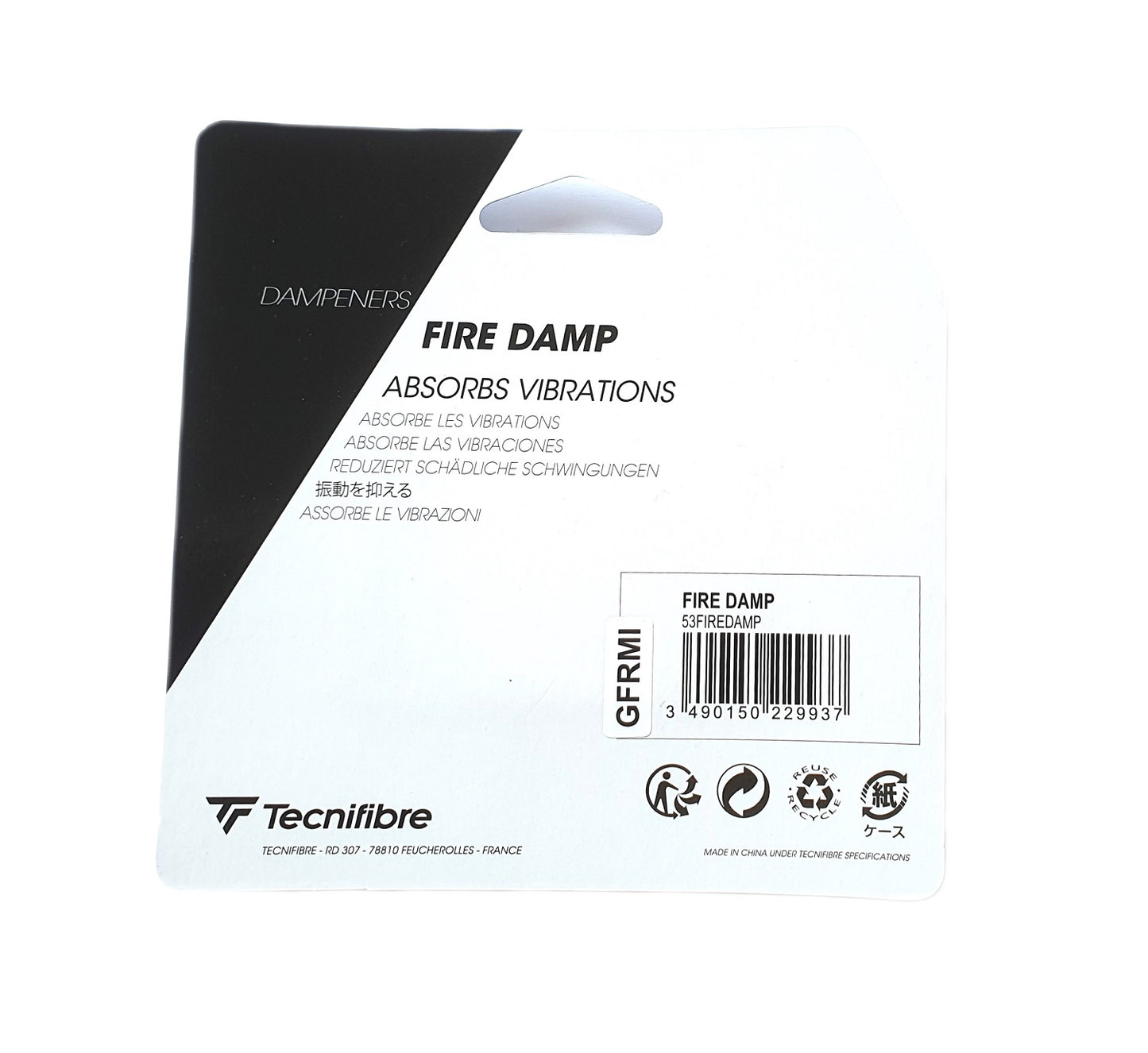 Tecnifibre Fire Damp Vibration Stopper 2er Pack