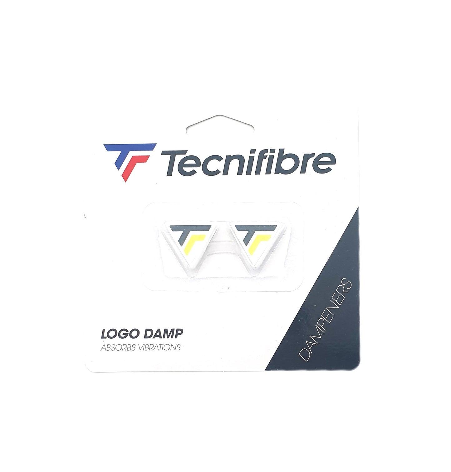 Tecnifibre Logo Damp Vibration Stopper 2er Pack Neon