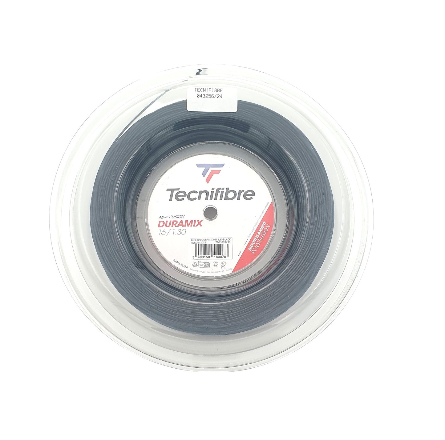 Duramix HD 1.30mm 网球线 200m 卷黑色