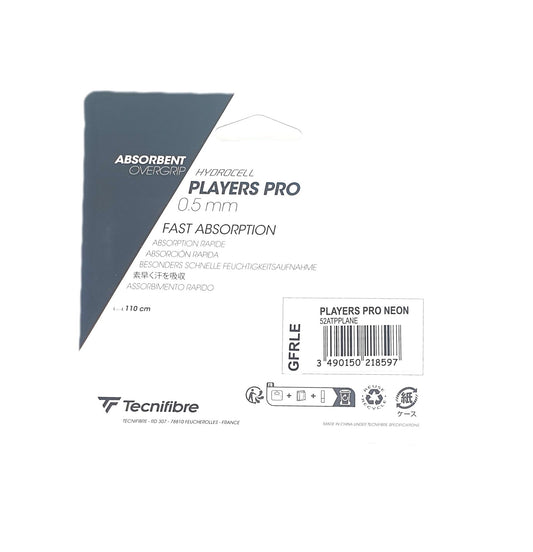 Tecnifibre Players Pro Overgrip 3er Pack Neon