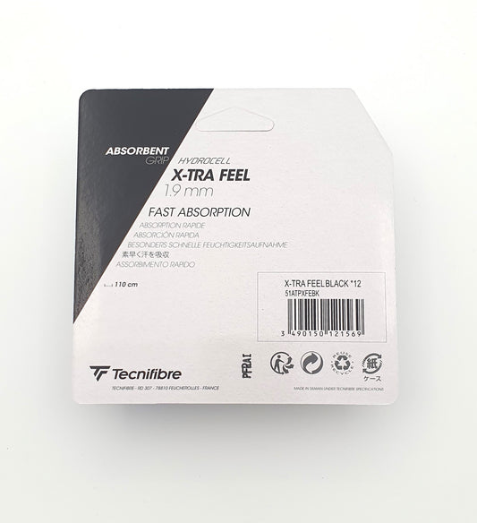 Tecnifibre X-Tra Feel Basisgrip Schwarz