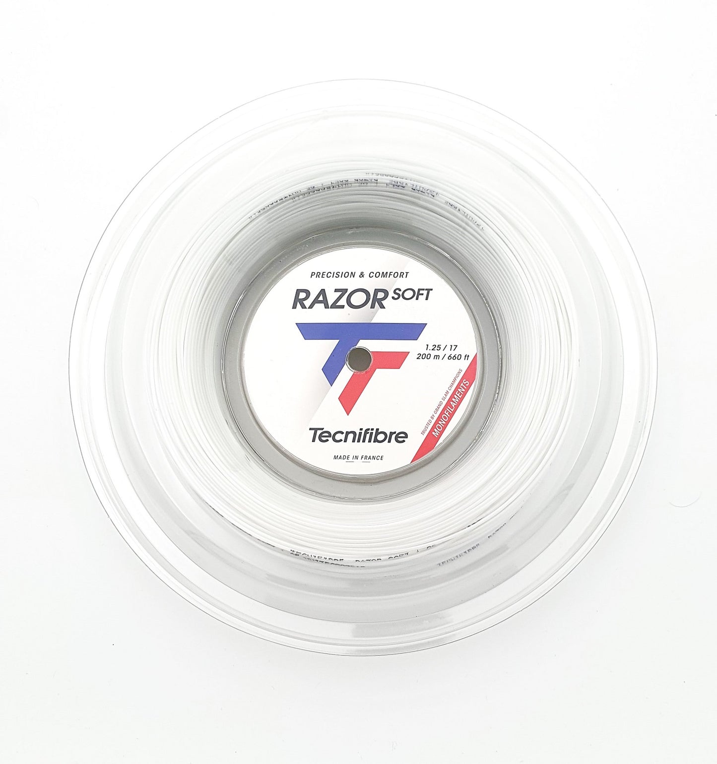 Razor Soft 1.25mm 网球线 200米/盘 白色