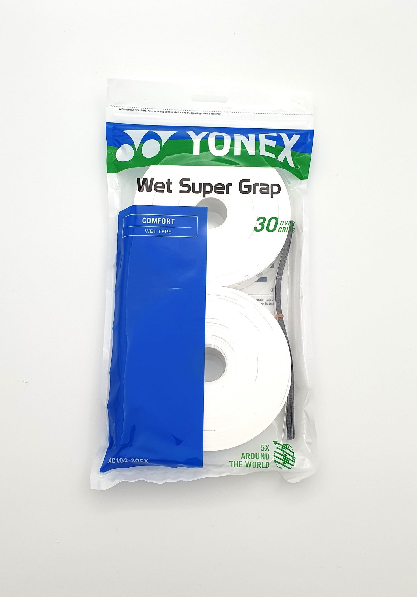 YONEX手胶 Super Grap AC02-30件装 白色