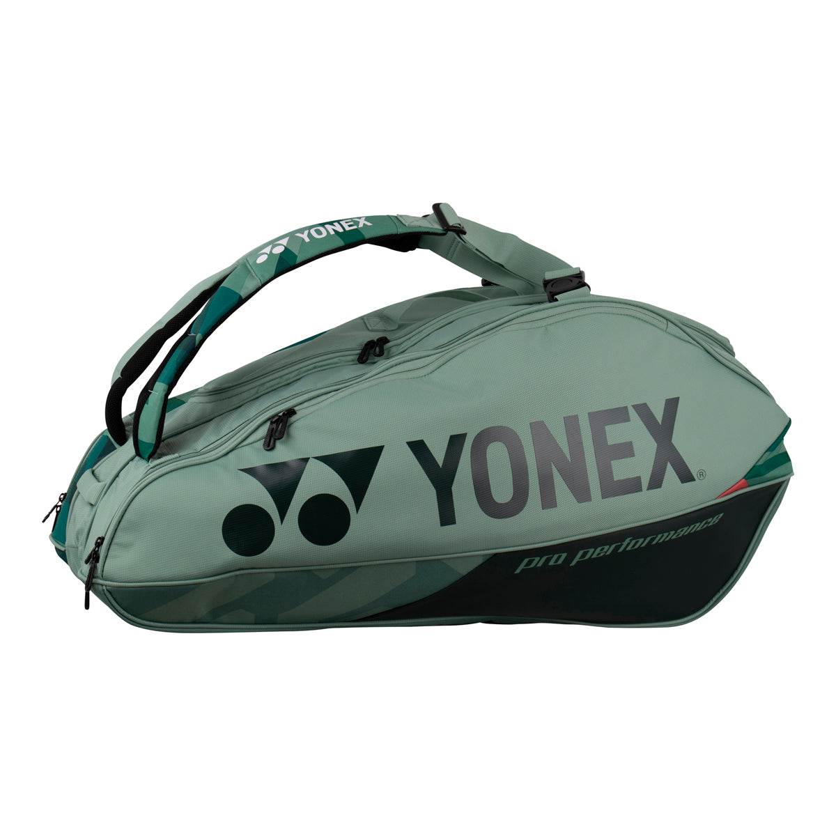 Yonex Pro Racket Bag 9 St 92429 Olive Grün