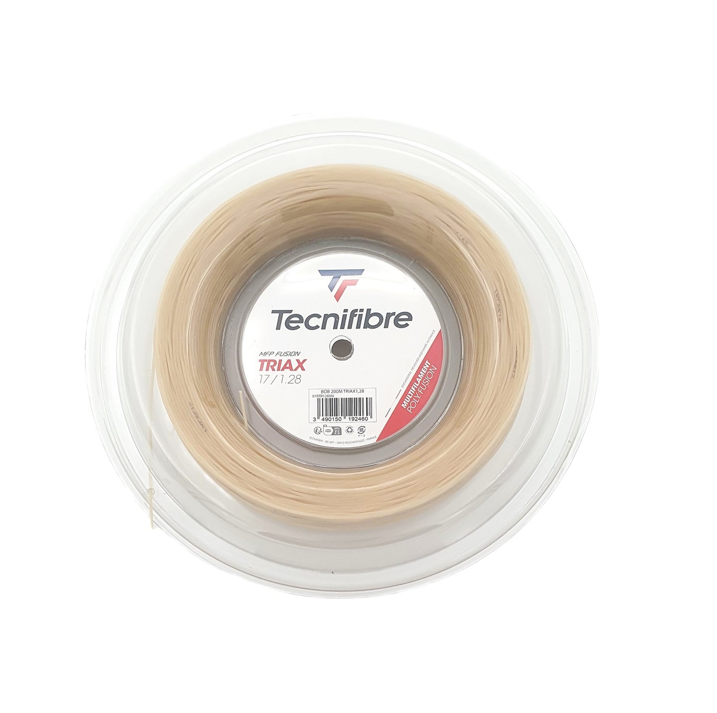 Triax 1.28mm Tennis String 200m Reel Nude