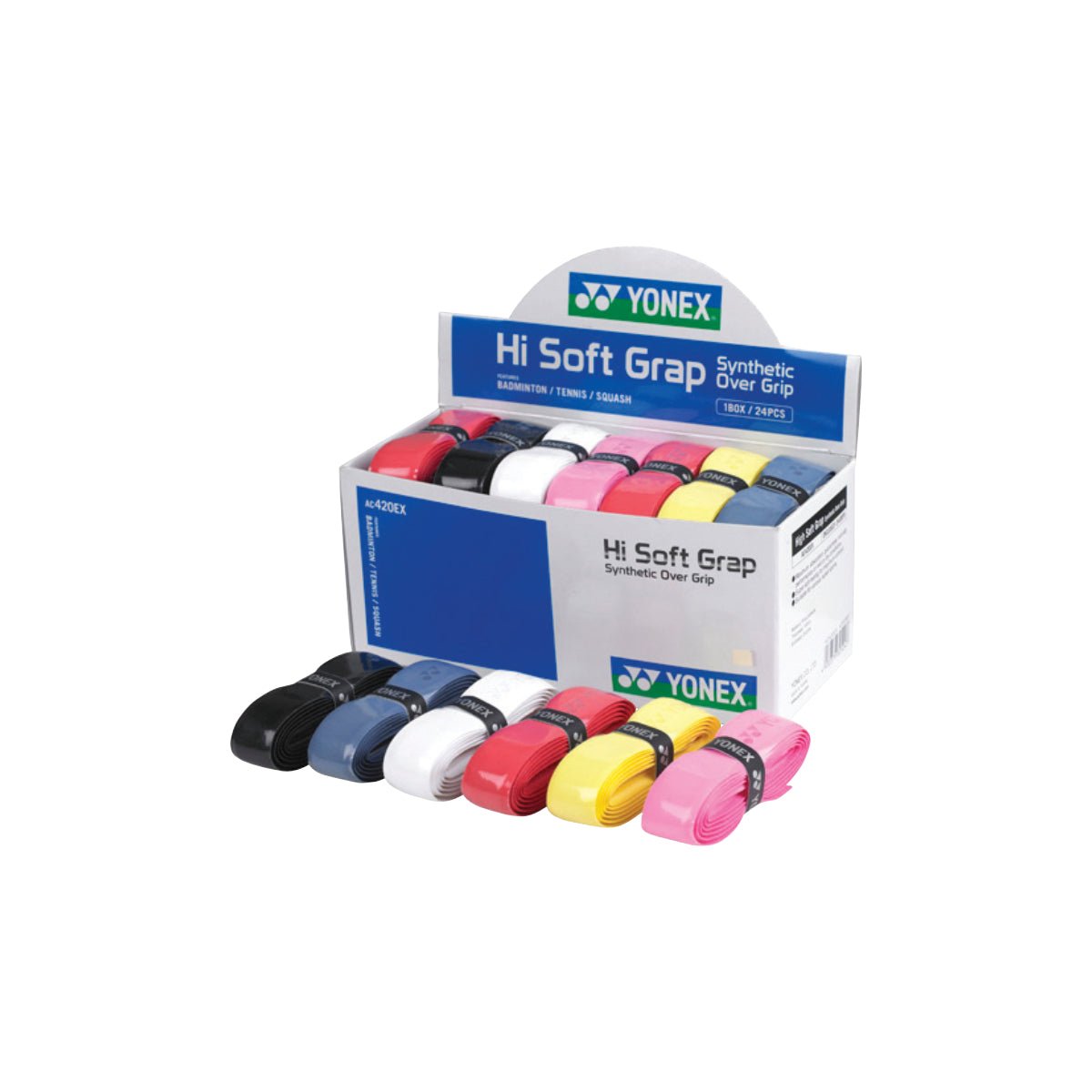 Hi Soft Grap - Basisgrip 1,6 mm - Preis je Griffband - Tennisbude