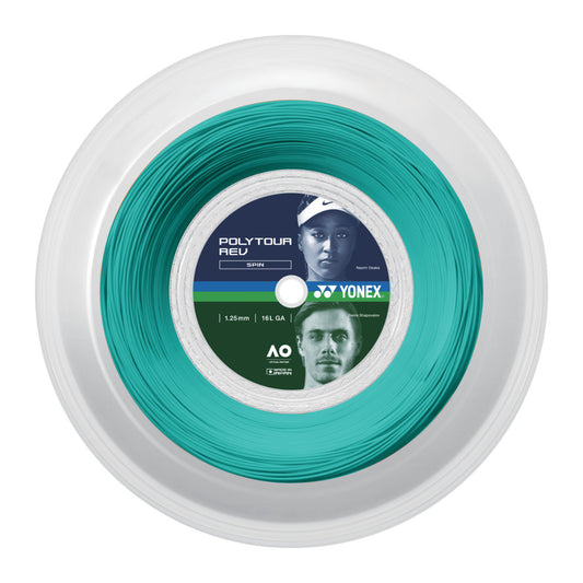 Yonex Poly Tour Rev 1,25 mm Tennissaite 200 m Rolle Mint